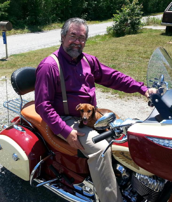 Just got back from church, and Amadeus wanted to go for a ride!